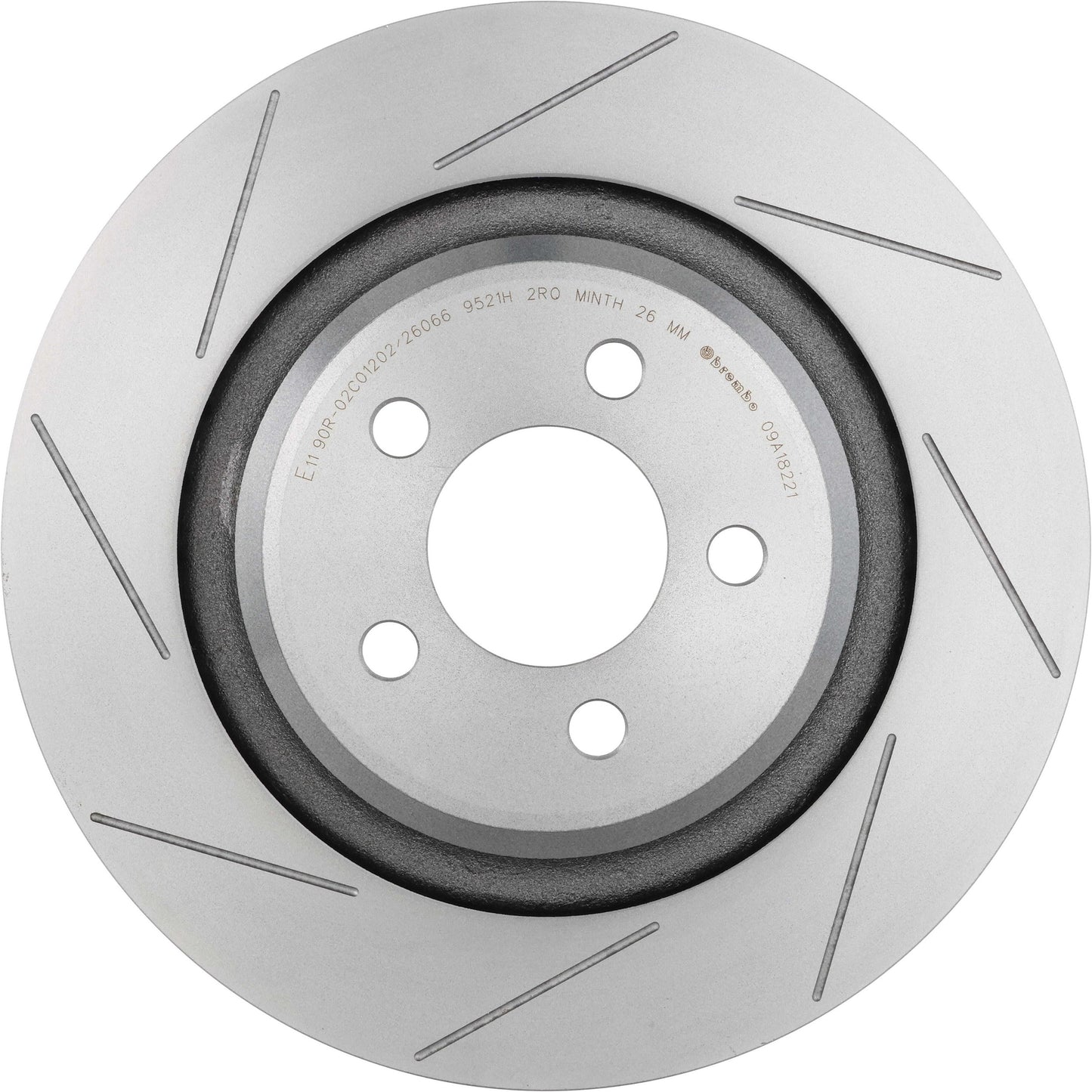 Brembo OE Brembo 2010 Chrysler 300/12-14 300/11-20 Dodge Challenger Rear Premium UV Coated OE Equivalent Rotor 09.A182.21