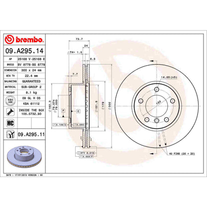 Brembo 09.A295.11