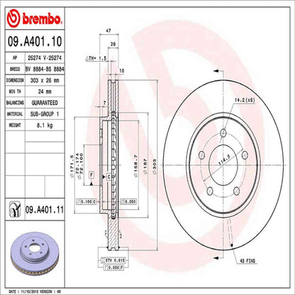 Brembo Disc Brake Rotor