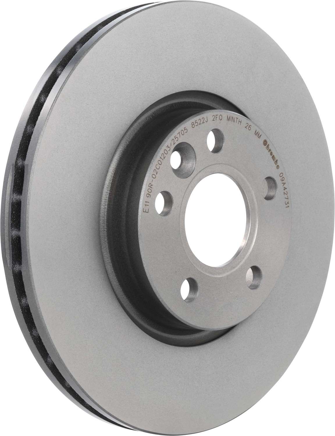 Brembo OE Brembo 07-17 Lexus LS460/18-22 LS500/LS500h/08-16 LS600h Front UV Coated Rotor 09.A427.31