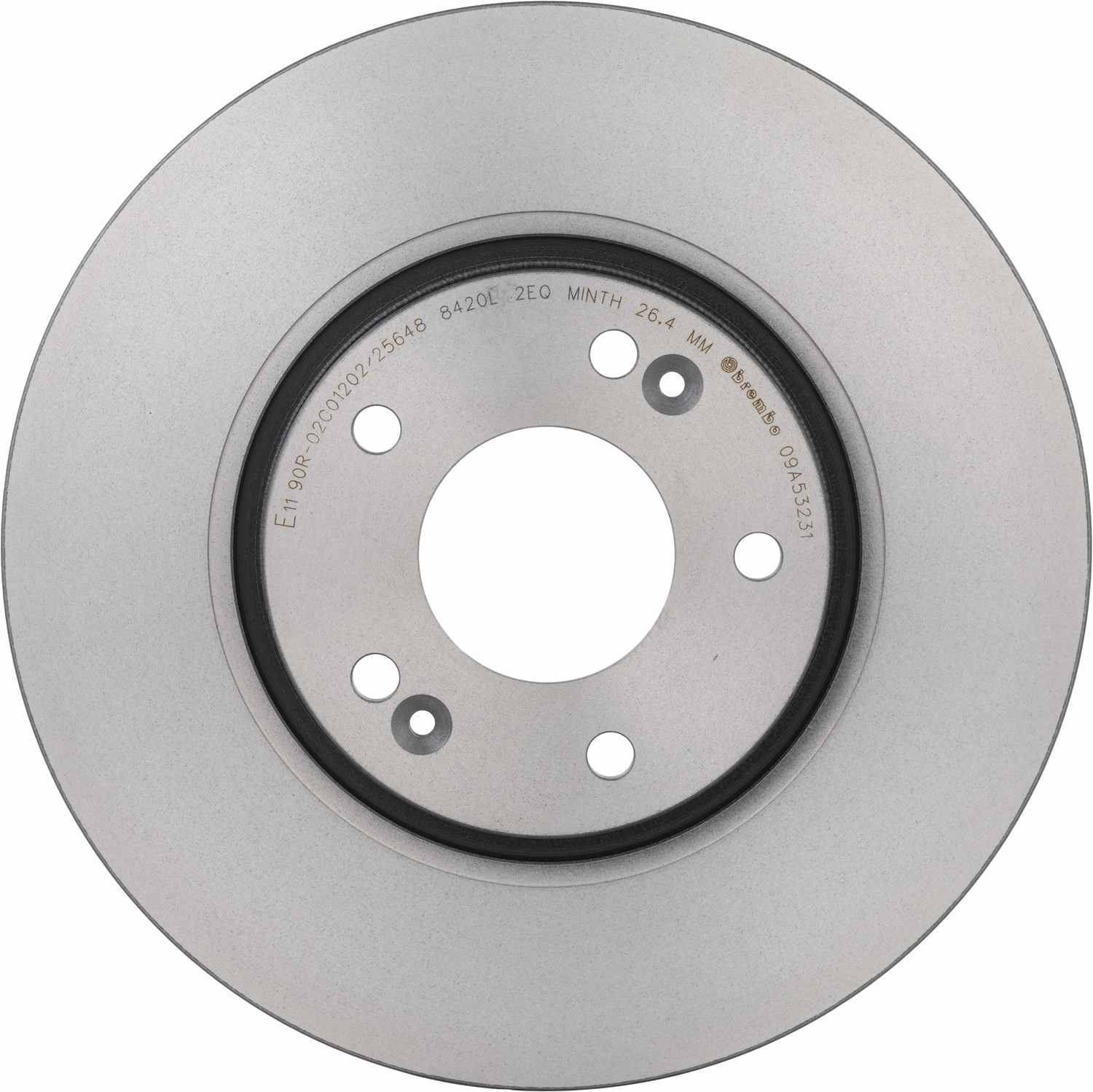 Brembo OE Brembo 11-14 Hyundai Sonata/12-15 Kia Optima Front Premium UV Coated OE Equivalent Rotor 09.A532.31