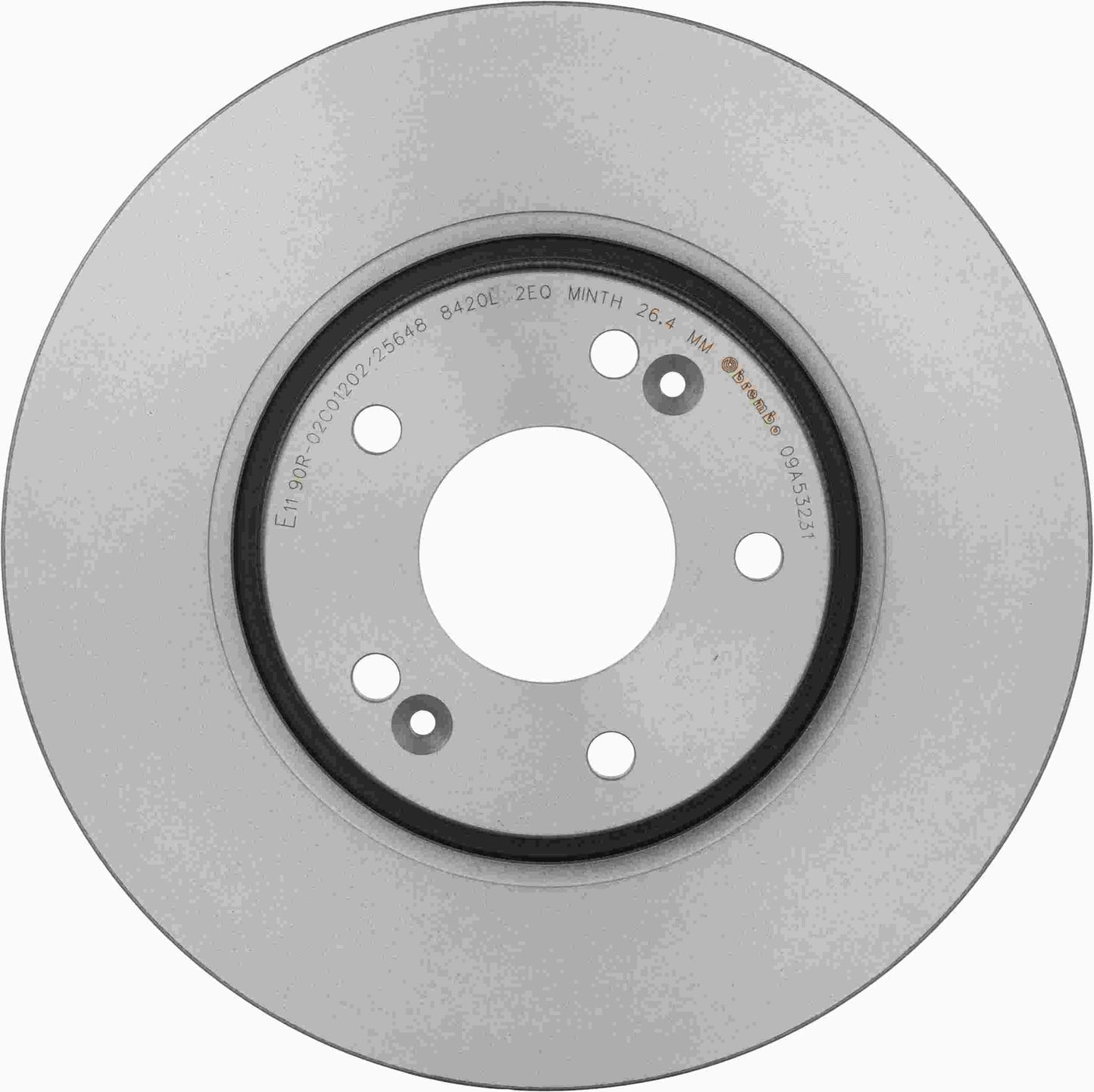 Brembo OE Brembo 11-14 Hyundai Sonata/12-15 Kia Optima Front Premium UV Coated OE Equivalent Rotor 09.A532.31