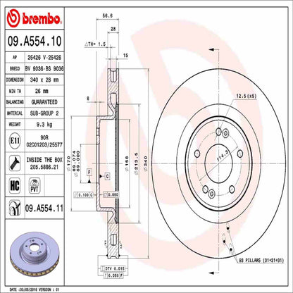 Brembo 09A55411