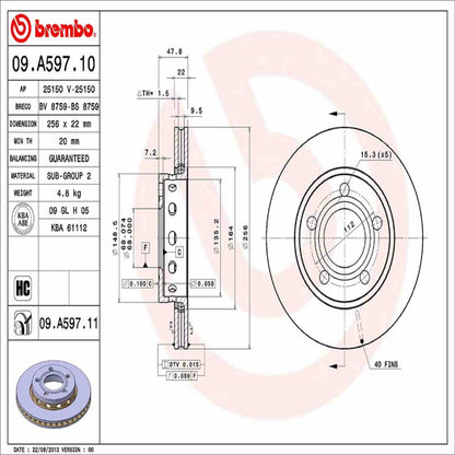 Brembo Disc Brake Rotor