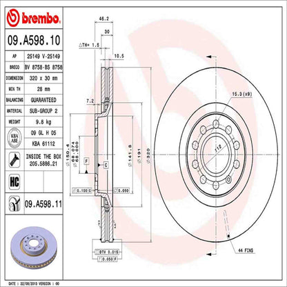 Brembo Disc Brake Rotor