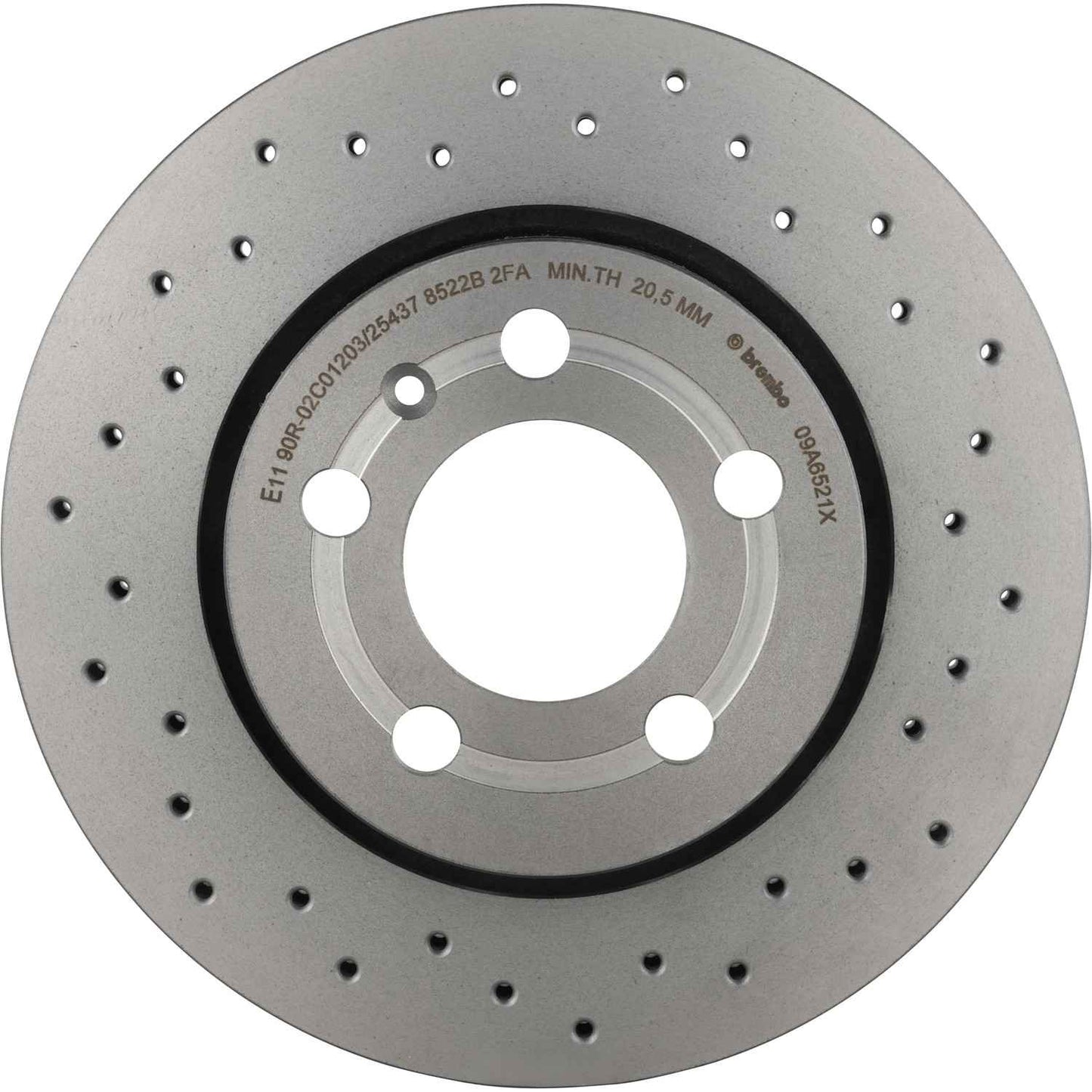 Brembo Disc Brake Rotor 09.A652.1X