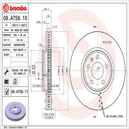 Brembo Disc Brake Rotor