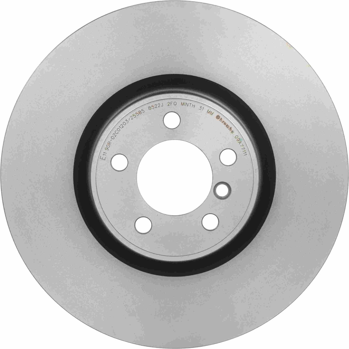 Brembo OE Brembo 10-12 Land Rover Range Rover Front Premium UV Coated OE Equivalent Rotor 09.A771.11