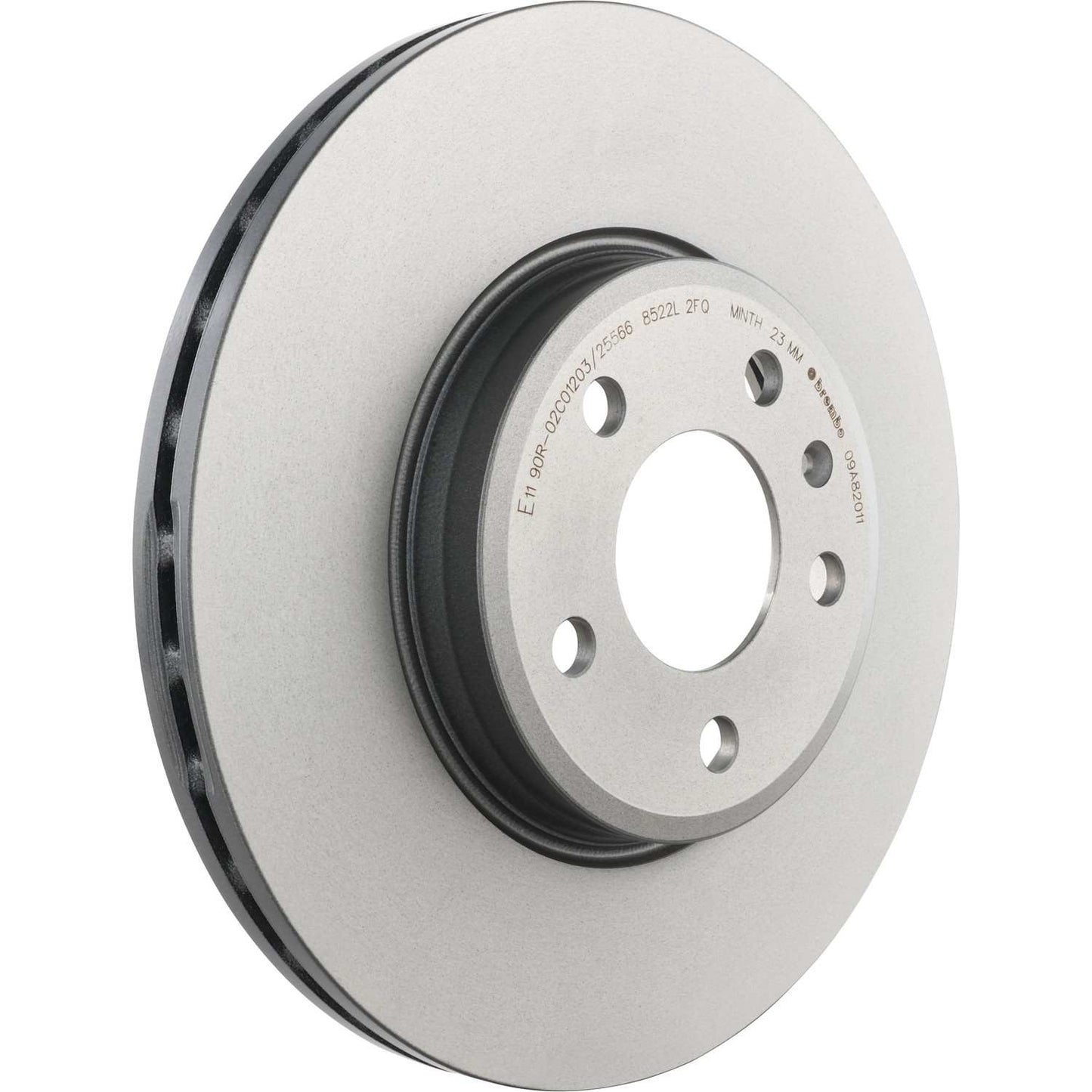 Brembo OE Brembo 17-20 Audi A4 Front Premium UV Coated OE Equivalent Rotor 09.A820.11