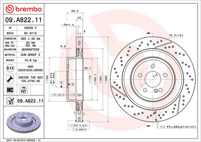 Brembo Disc Brake Rotor