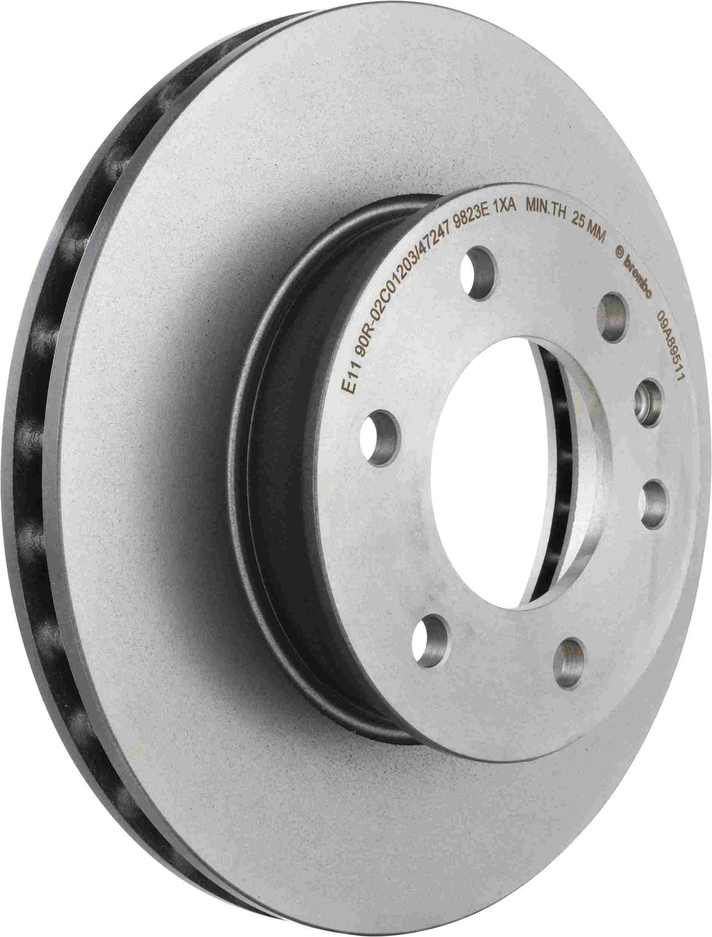 Brembo OE Brembo 19-20 Mercedes-Benz Sprinter 1500/Sprinter 2500 Front Premium UV Coated OE Equivalent Rotor 09.A895.11