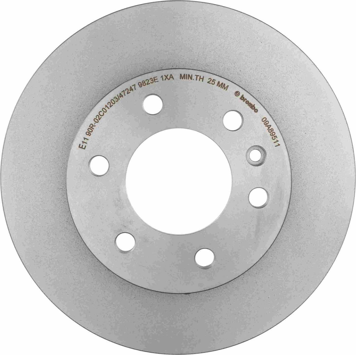 Brembo OE Brembo 19-20 Mercedes-Benz Sprinter 1500/Sprinter 2500 Front Premium UV Coated OE Equivalent Rotor 09.A895.11
