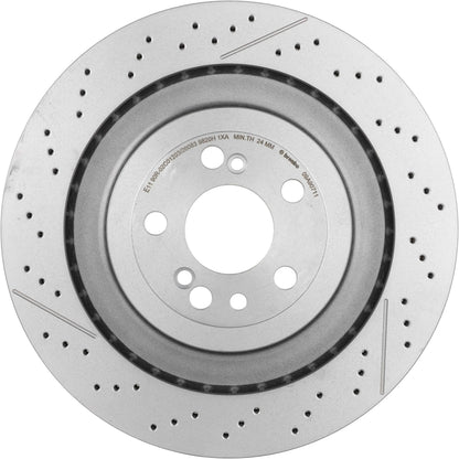 Brembo OE Brembo Mercedes-Benz SLS AMG 2015-2011 Rear Premium UV Coated OE Equivalent Rotor 09.A907.11