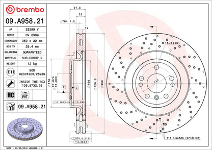 Brembo Disc Brake Rotor