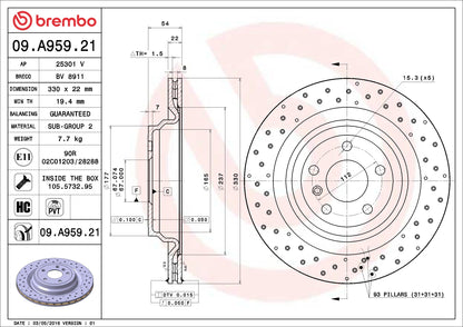Brembo Disc Brake Rotor