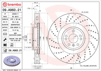 Brembo Disc Brake Rotor