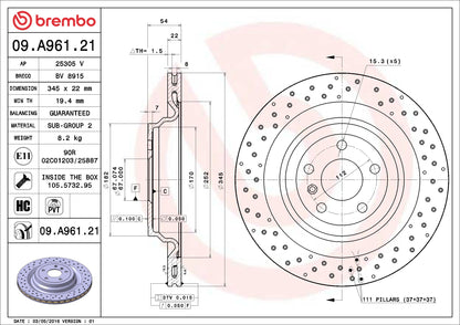 Brembo Disc Brake Rotor