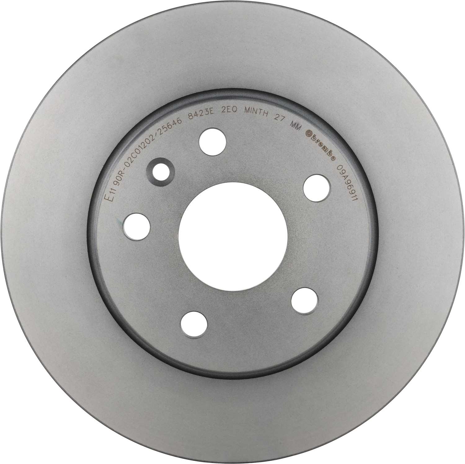 Brembo OE Brembo 12-16 Buick LaCrosse/10-11 Saab 9-5 Front Premium UV Coated OE Equivalent Rotor 09.A969.11