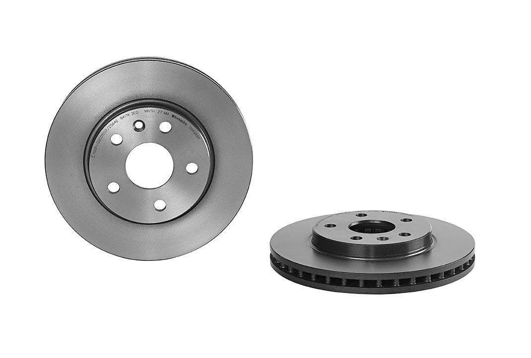 Brembo OE Brembo 12-16 Buick LaCrosse/10-11 Saab 9-5 Front Premium UV Coated OE Equivalent Rotor 09.A969.11