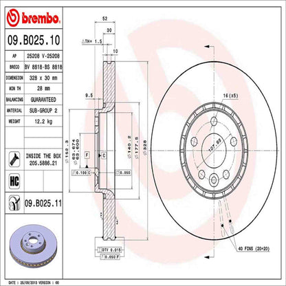 Brembo Disc Brake Rotor