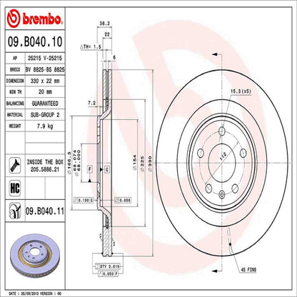 Brembo Disc Brake Rotor