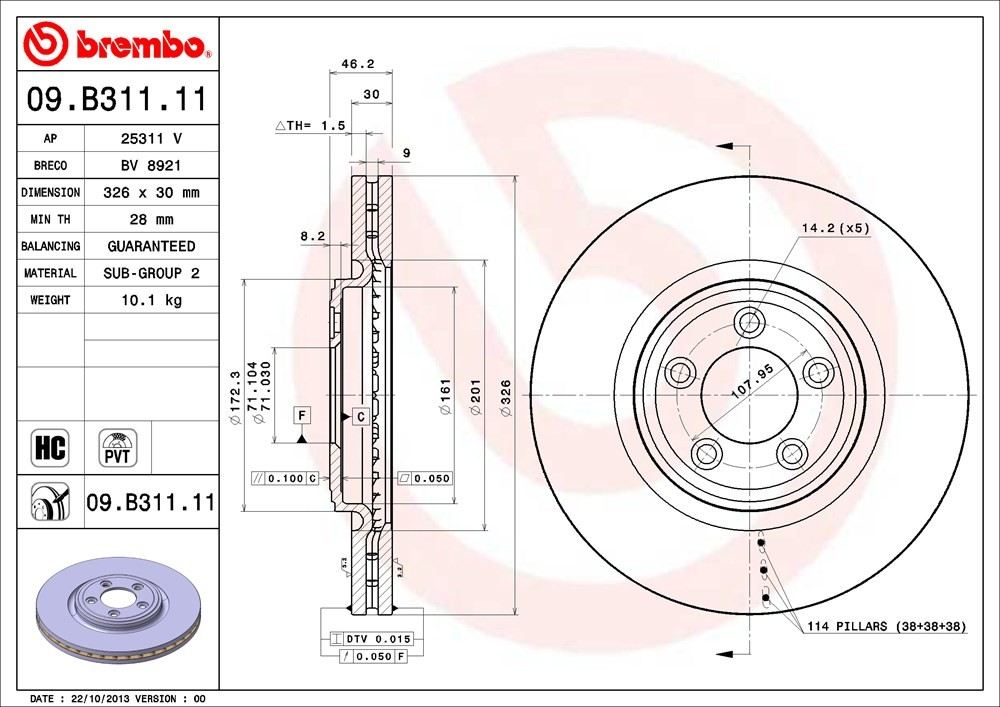 Brembo 09B31111