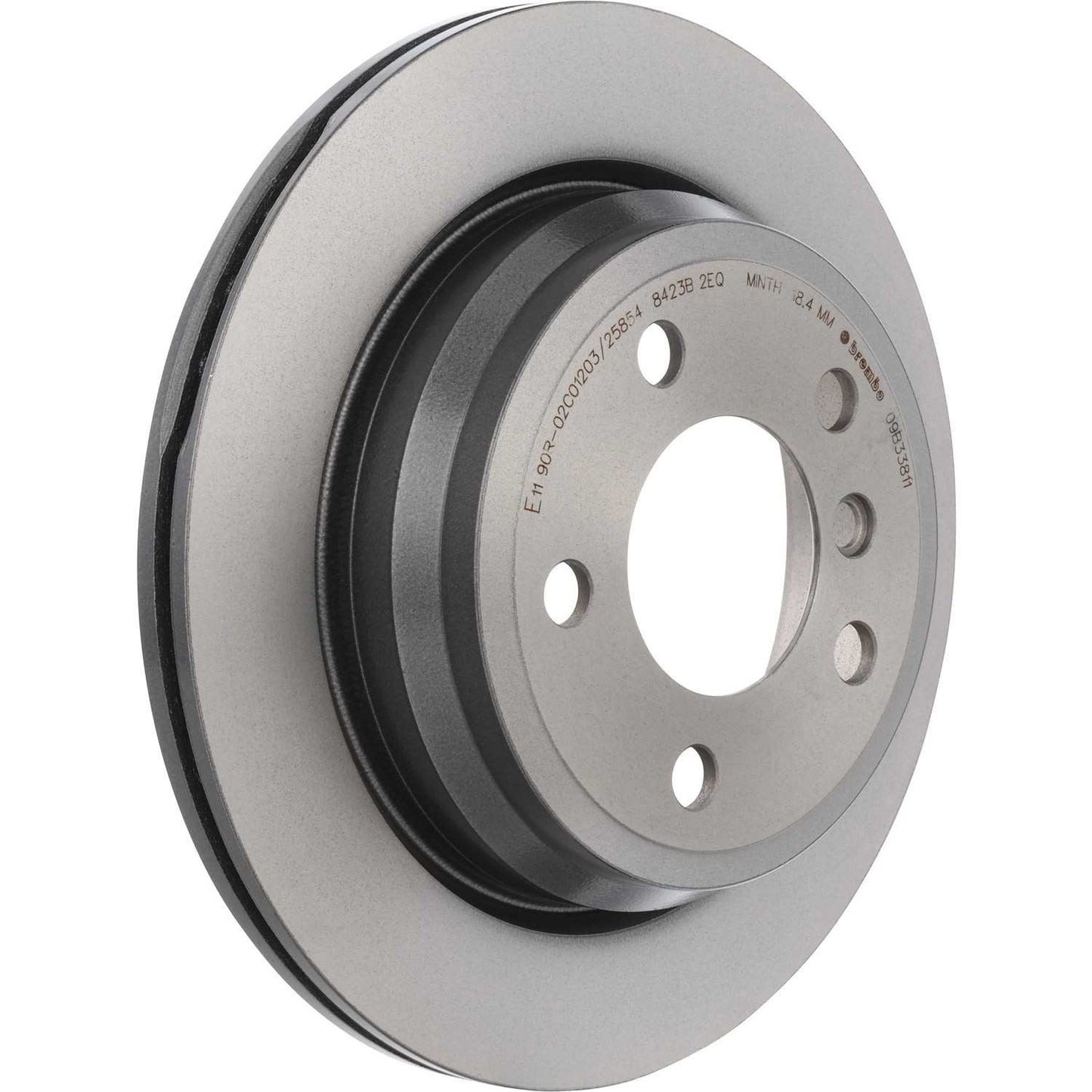Brembo OE Brembo 13-18 BMW 320i xDrive/14-18 328d xDrive/15-16 328i Rear Premium UV Coated OE Equivalent Rotor 09.B338.11