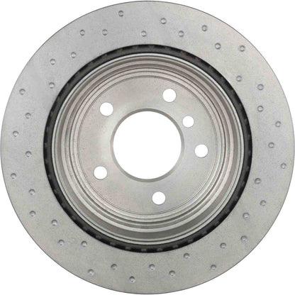 Brembo OE Brembo 2006 BMW 325xi/07-13 328i/09-13 328i xDrive Rear Premium Xtra Cross Drilled UV Coated Rotor 09.B338.2X