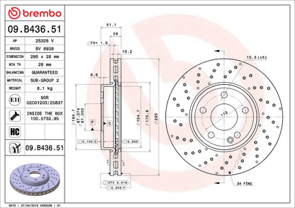 Brembo Disc Brake Rotor