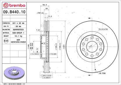 Brembo Disc Brake Rotor