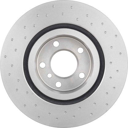 Brembo OE Brembo 11-17 BMW X3/15-18 X4 Rear Premium Xtra Cross Drilled UV Coated Rotor 09.B569.1X