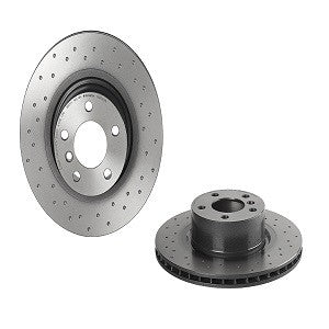 Brembo OE Brembo 11-17 BMW X3/15-18 X4 Rear Premium Xtra Cross Drilled UV Coated Rotor 09.B569.1X