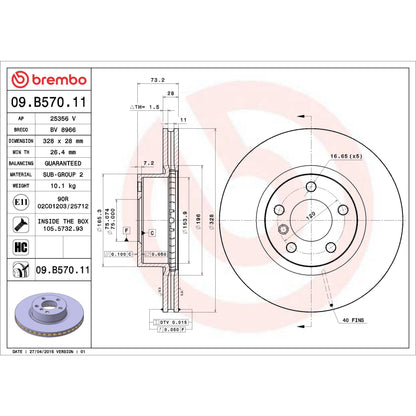 Brembo 09B57011