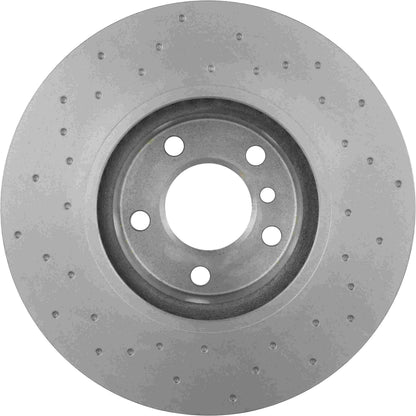 Brembo OE Brembo 11-17 BMW X3/15-18 X4 Front Premium Xtra Cross Drilled UV Coated Rotor 09.B570.1X