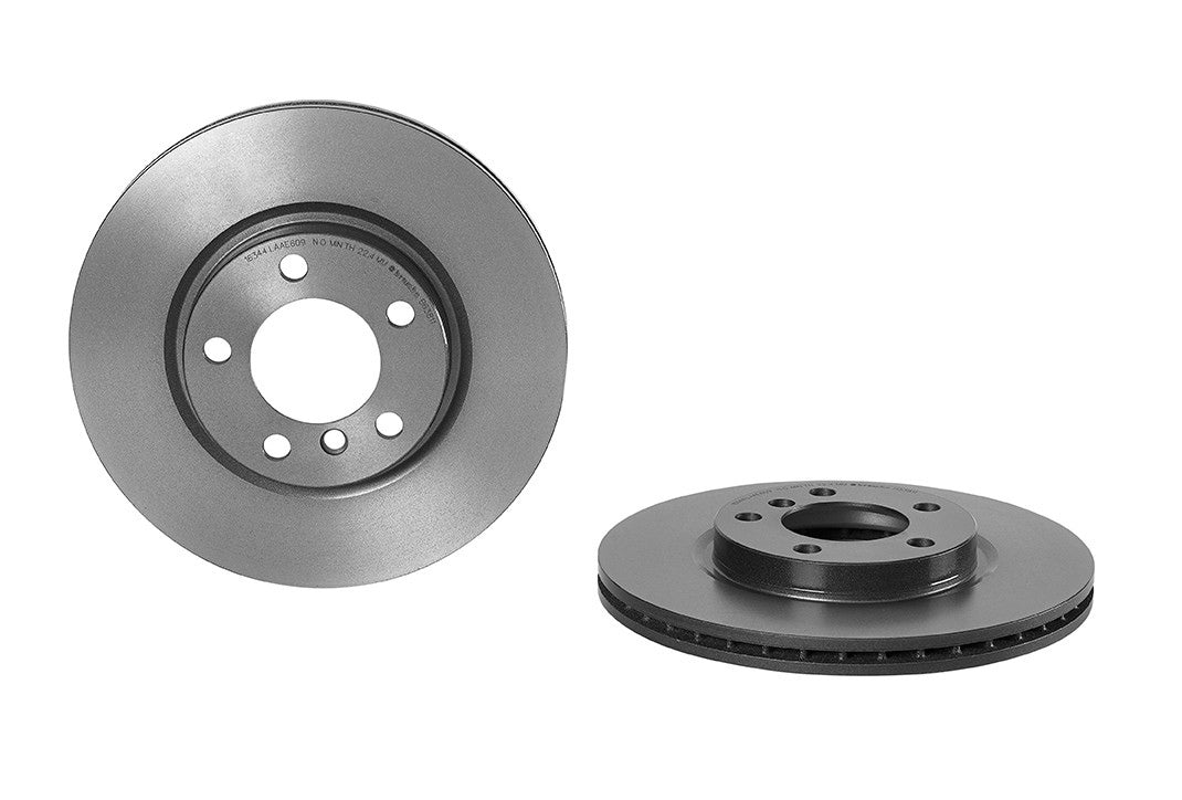 Brembo OE Brembo 11-16 Mini Cooper Countryman Front Premium UV Coated OE Equivalent Rotor 09.B638.11