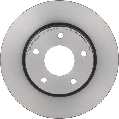 Brembo OE Brembo 08-11 Mitsubishi Lancer Front Premium UV Coated OE Equivalent Rotor 09.B647.11