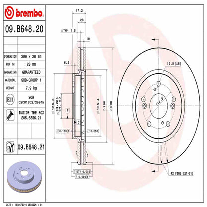 Brembo Disc Brake Rotor