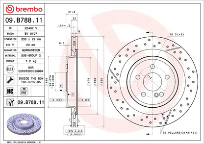 Brembo Disc Brake Rotor