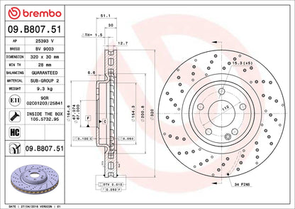Brembo Disc Brake Rotor