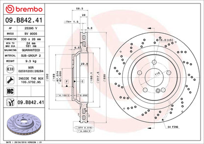 Brembo Disc Brake Rotor