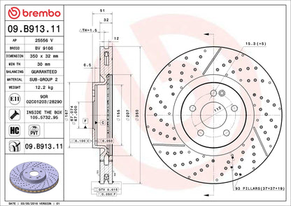 Brembo Disc Brake Rotor