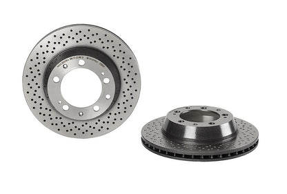 Brembo OE Brembo 94-98 Porsche 911 Rear Premium UV Coated OE Equivalent Rotor 09.C085.11