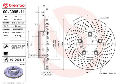 Brembo 09.C095.11