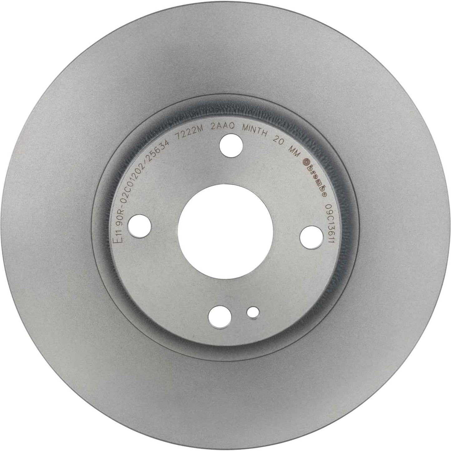 Brembo OE Brembo 01-05 Mazda Miata Front Premium UV Coated OE Equivalent Rotor 09.C136.11
