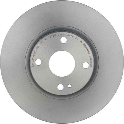 Brembo OE Brembo 01-05 Mazda Miata Front Premium UV Coated OE Equivalent Rotor 09.C136.11