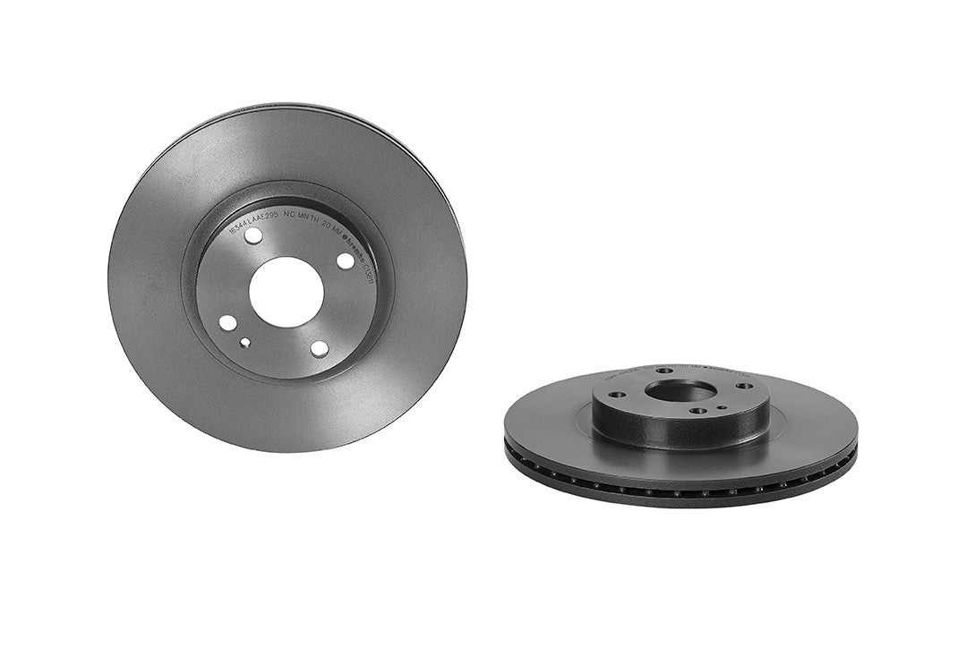 Brembo OE Brembo 01-05 Mazda Miata Front Premium UV Coated OE Equivalent Rotor 09.C136.11