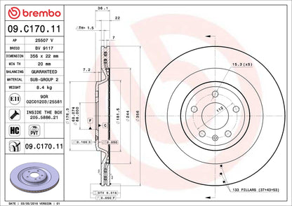 Brembo 09C17011