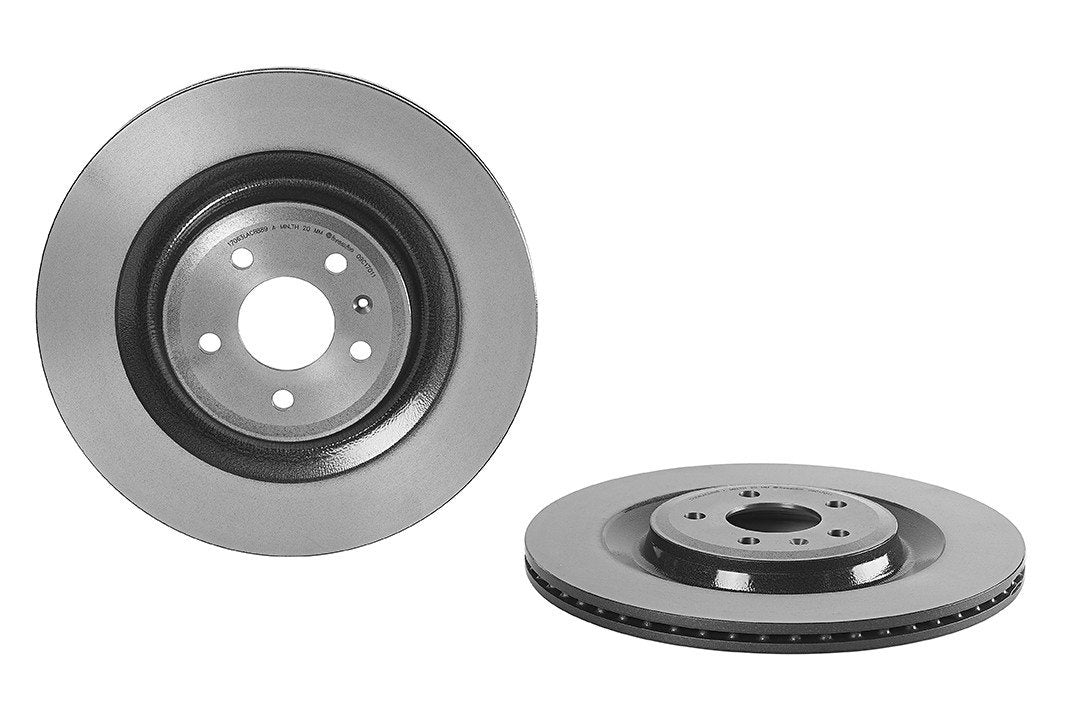 Brembo OE Brembo 11-18 Audi A8 Quattro/13-18 S6/S7/S8 Rear Premium UV Coated OE Equivalent Rotor 09.C170.11
