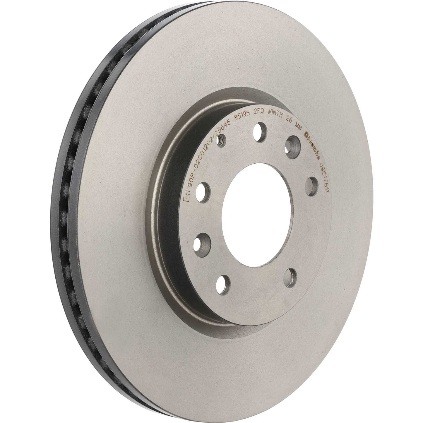 Brembo OE Brembo 07-12 Mazda CX-7 Front Premium UV Coated OE Equivalent Rotor 09.C176.11