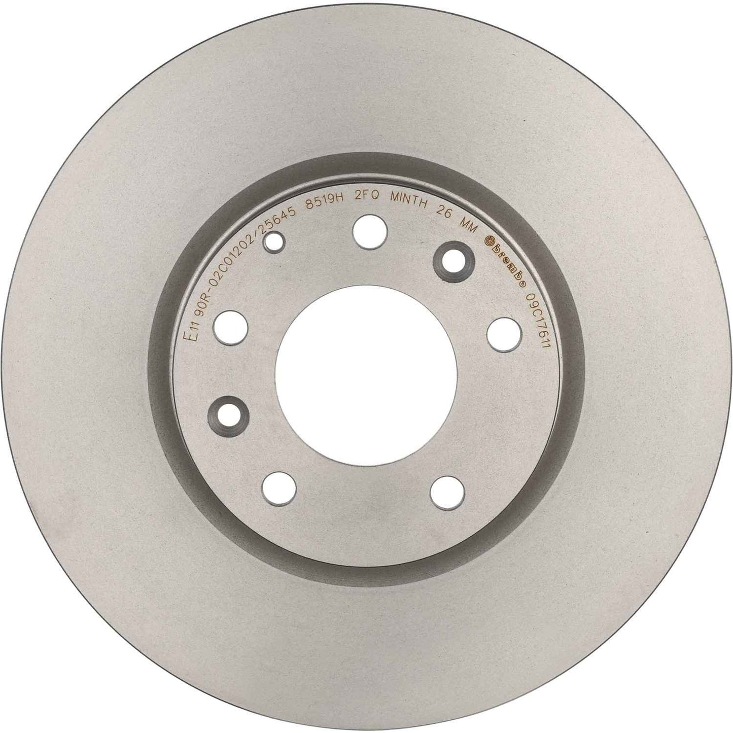 Brembo OE Brembo 07-12 Mazda CX-7 Front Premium UV Coated OE Equivalent Rotor 09.C176.11